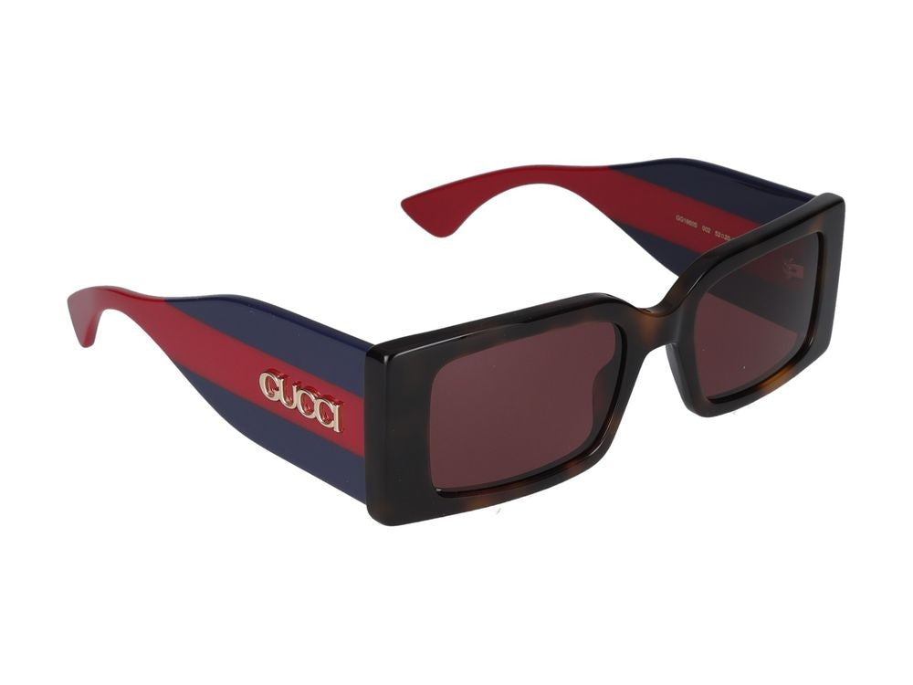 Gucci Sunglasses Gg1860s 002 Havana Blue Red 52/20/135