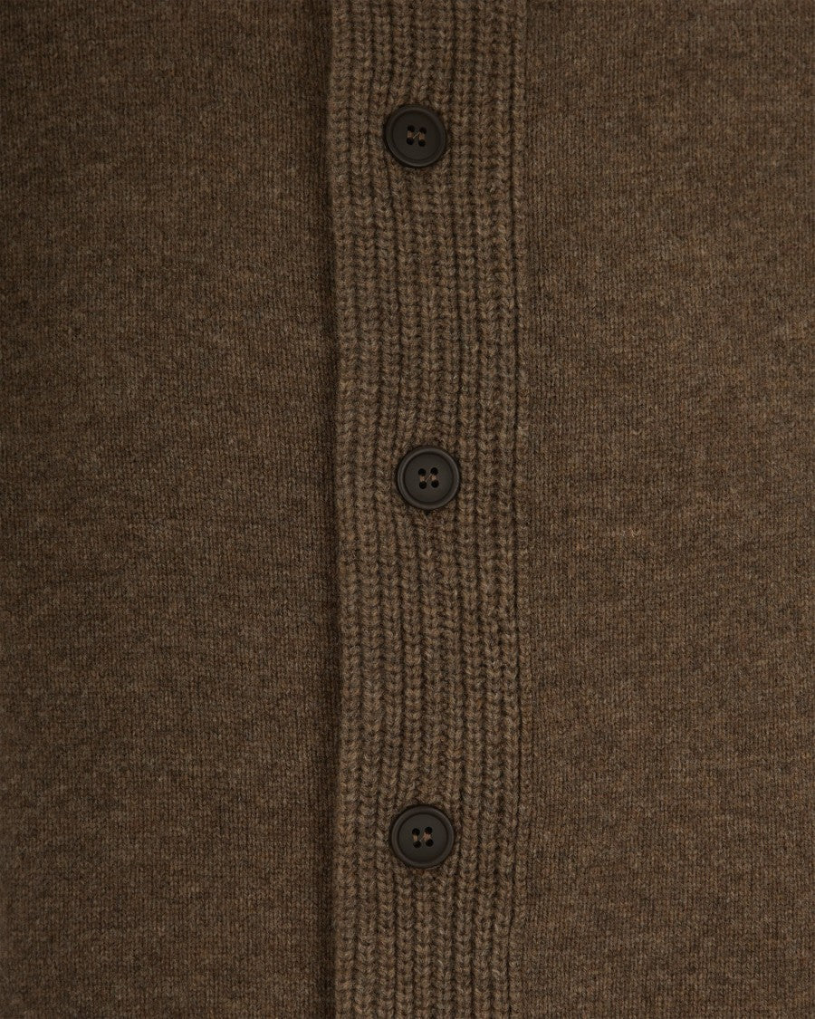 Barbour Brown Essential Patch Sweater