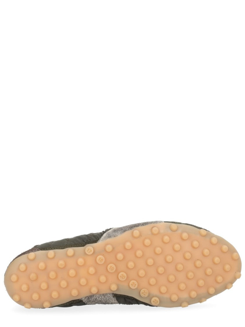 Maison Margiela Dark Olive Sprinters Suede Sneakers