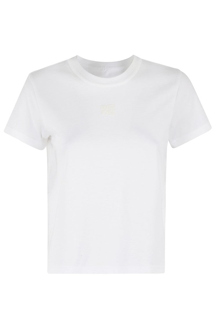 T By Alexander Wang Essential Jsy Shrunken Tee