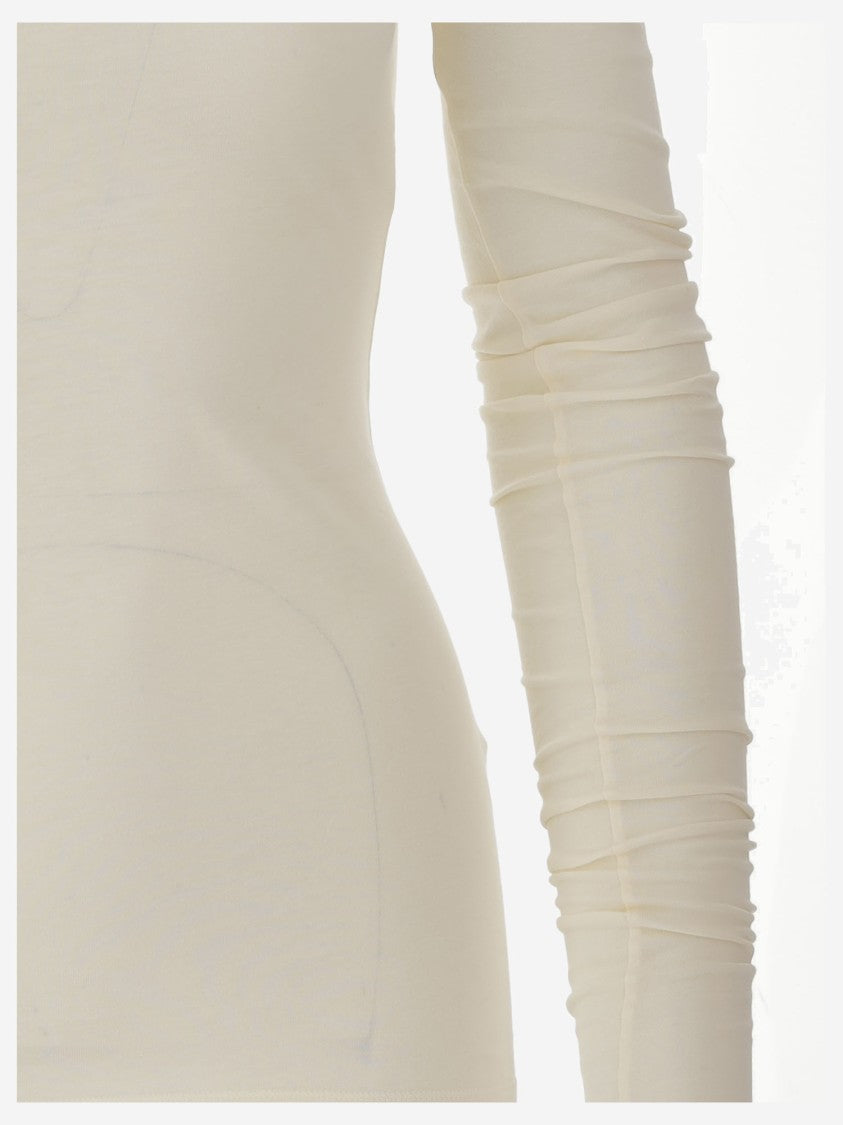 Darkpark Fitted Cotton Sweater With Crew Neck