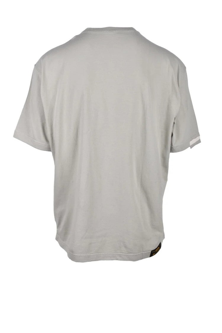 Diesel Sage Green Cotton T-Shirt
