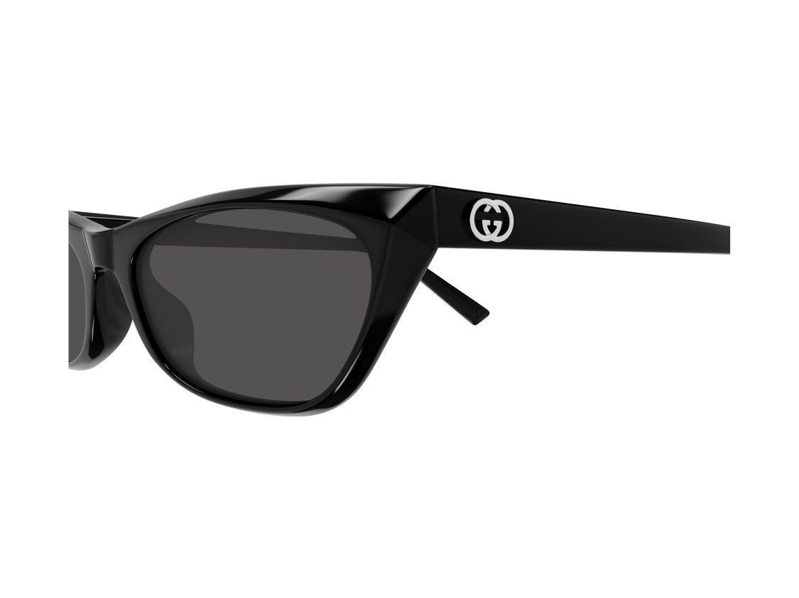 Gucci Glossy Black Gg2203s Cat-Eye Acetate Sunglasses