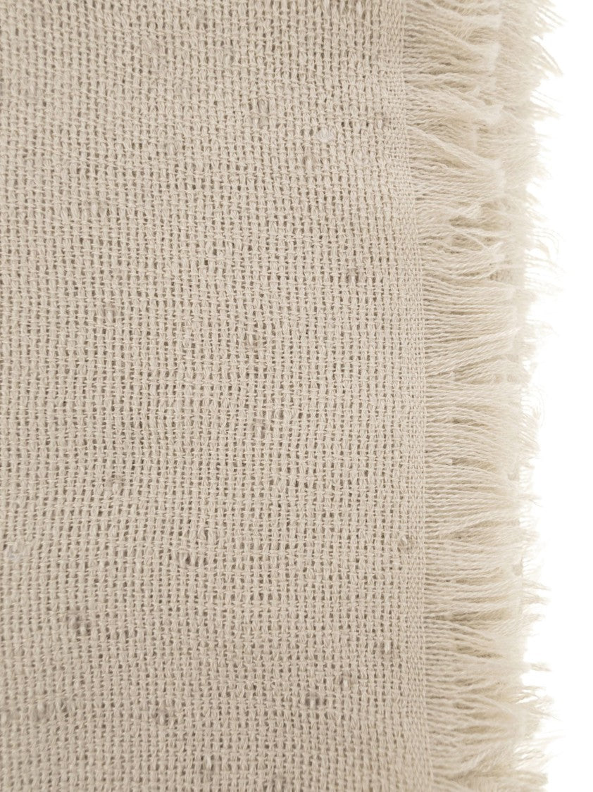 Brunello Cucinelli Diamond Cashmere And Silk Scarf