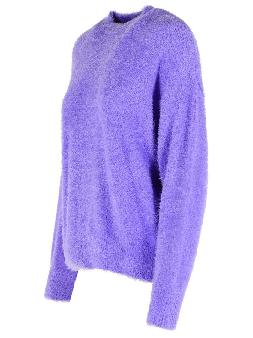 Moschino Jeans Lilac Polyamide Sweater