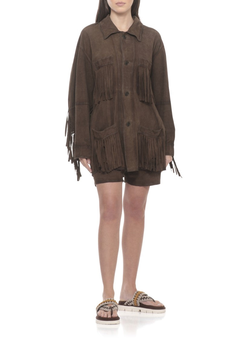 Mou Brown Bio Tone On Tone Sandals