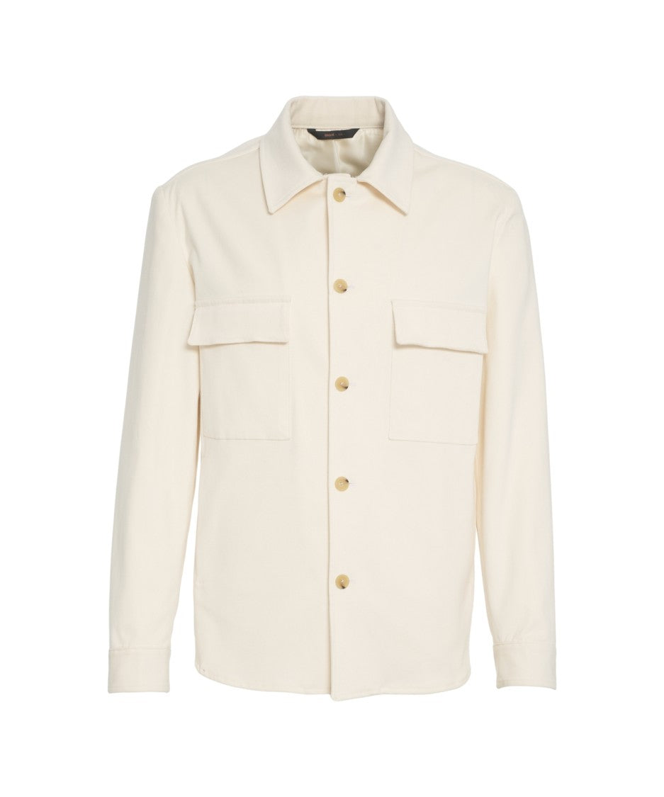 Briglia Briglia Casual Overshirt 'John' With Classic Collar And Functional Pockets