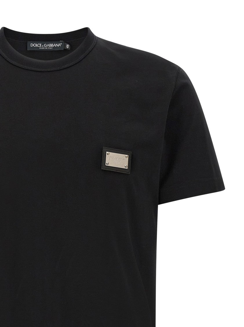 Dolce & Gabbana Logo Plate T-Shirt