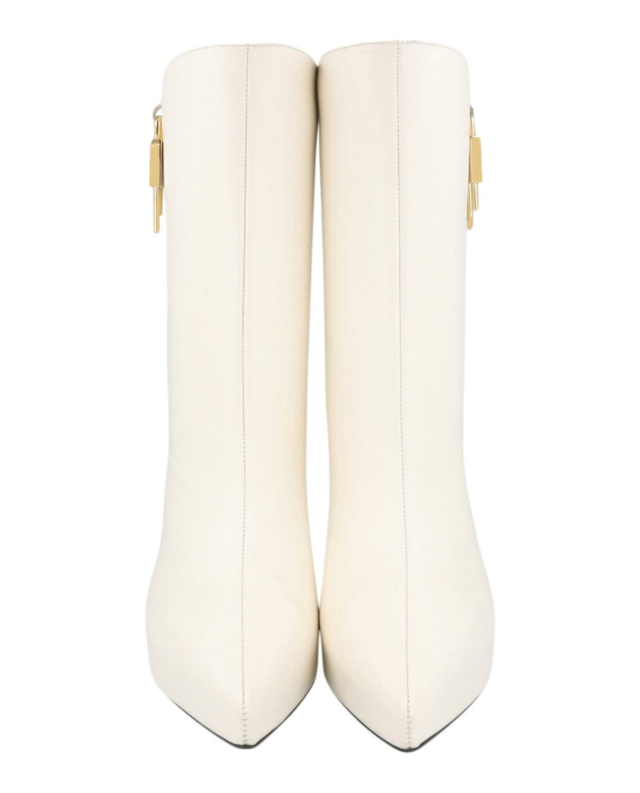Givenchy G-Lock Leather Wedge Boots