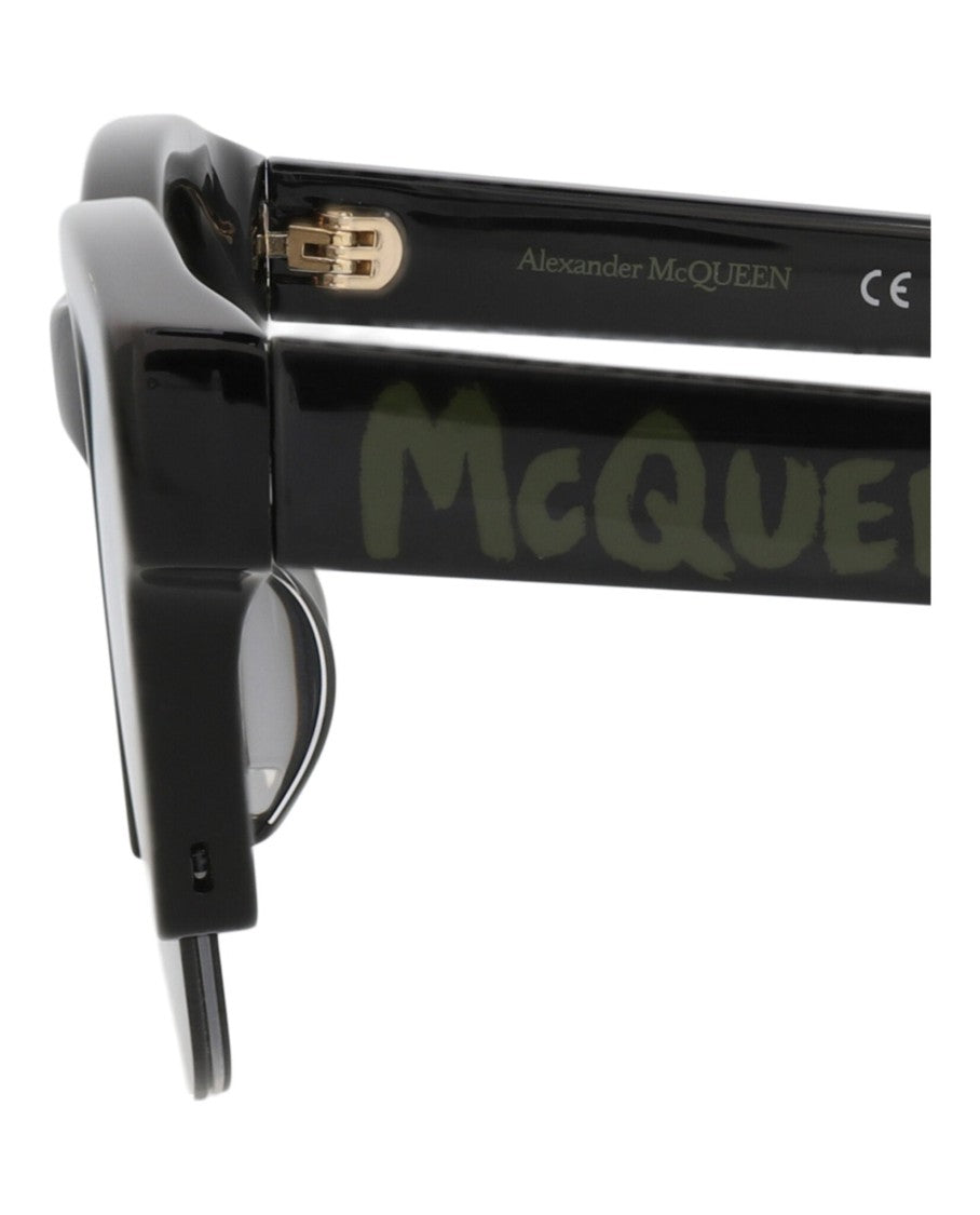 Alexander Mcqueen Square-Frame Recycled Acetate Sunglasses