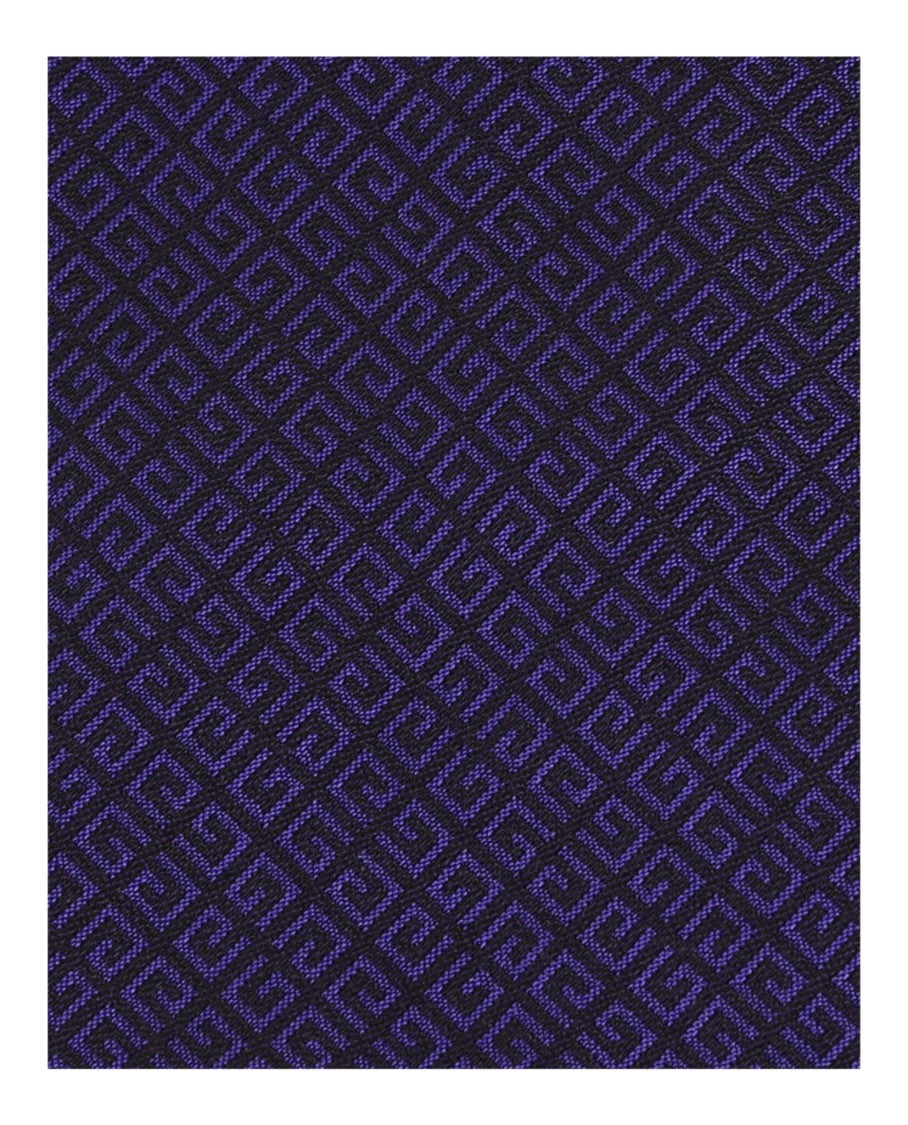 Givenchy 4G Pattern Silk Tie