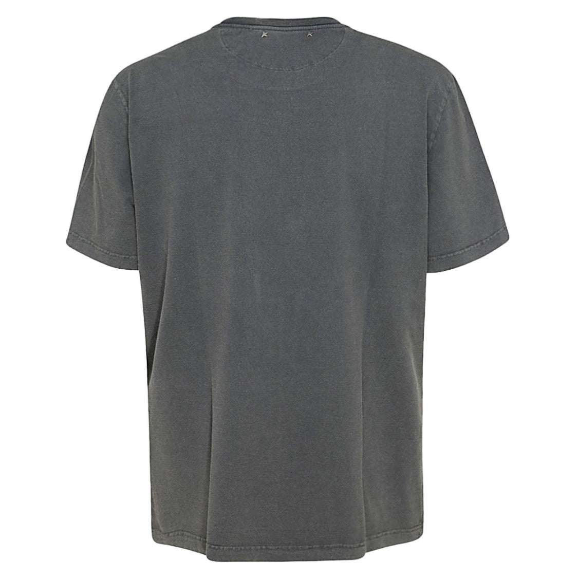 Golden Goose Short-Sleeved Crew Neck T-Shirt With Distressed Print