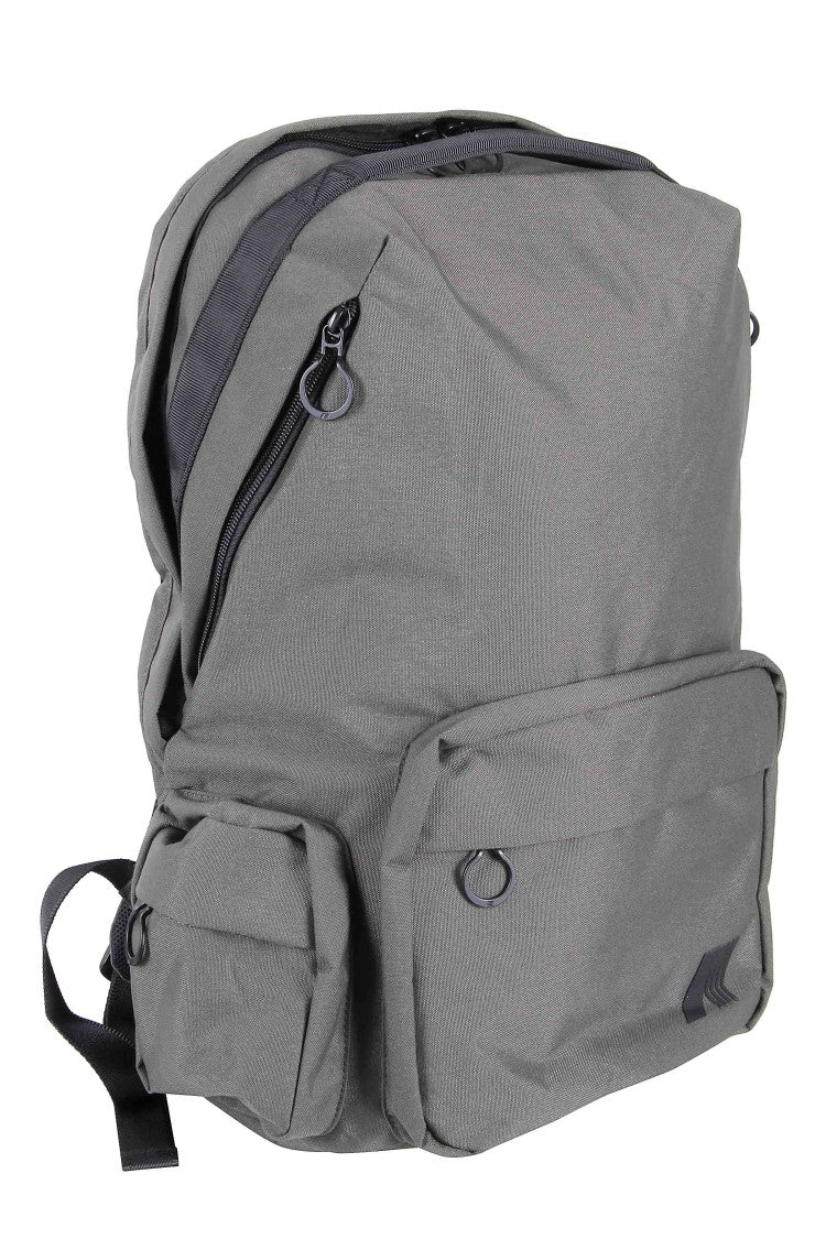 K-Way Spacious Green Polyester Backpack With Padded Straps