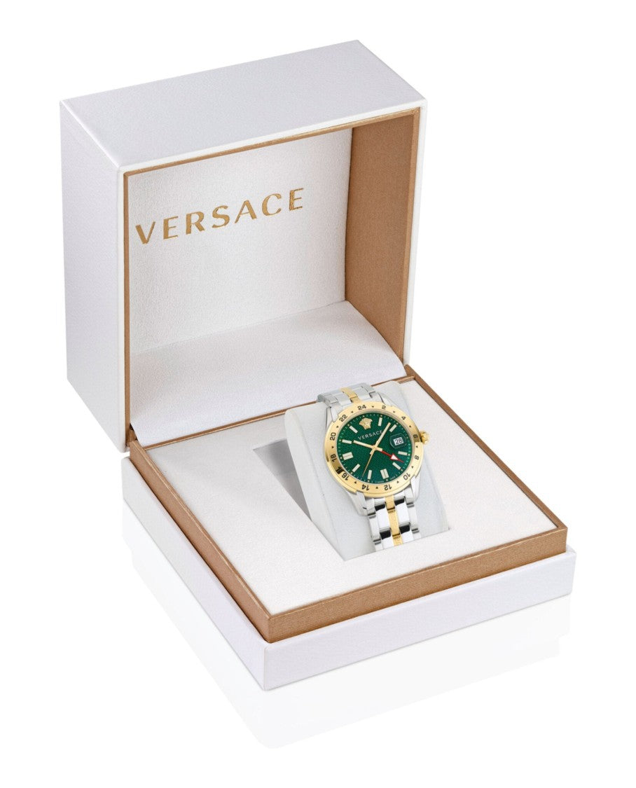 Versace Greca Time Gmt Watch