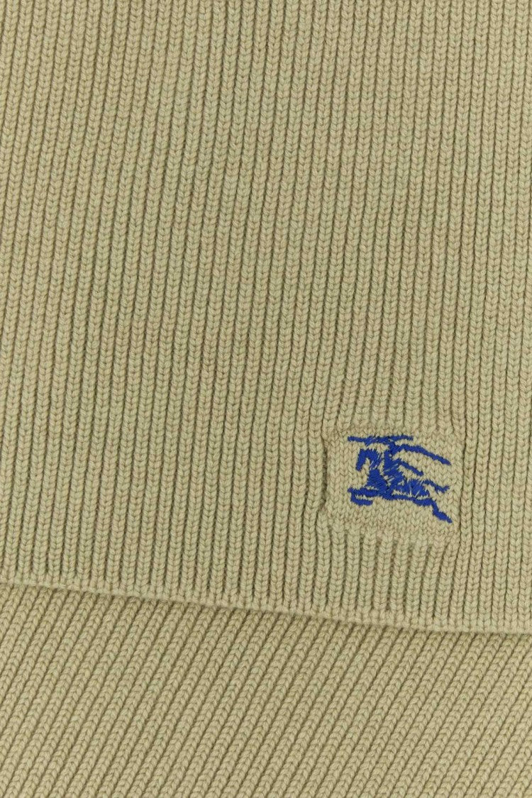 Burberry Khaki Cashmere Scarf