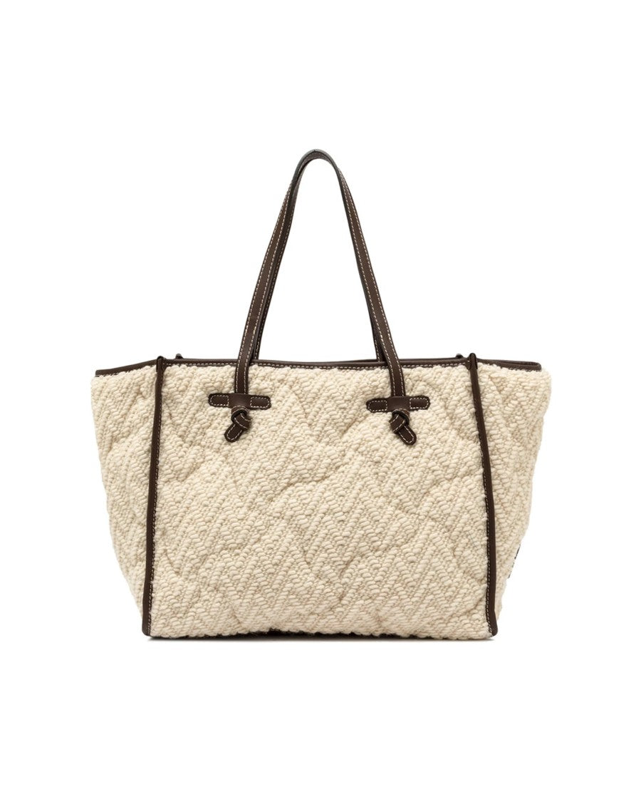 Marcella Club X Gianni Chiarini Marcella Shoulder Bag In Panna