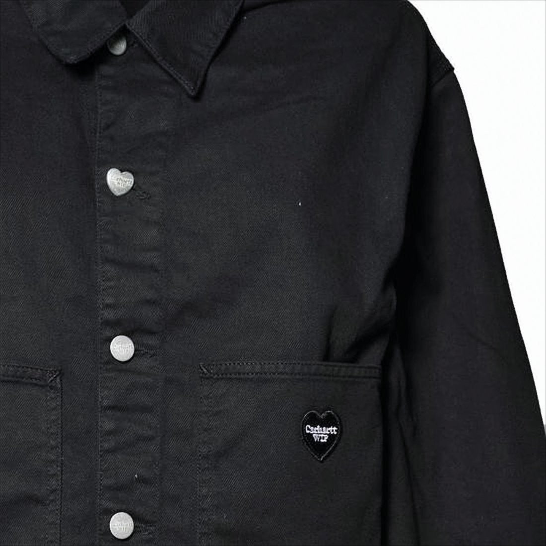 Carhartt Wip Cropped Black Cotton Jacket