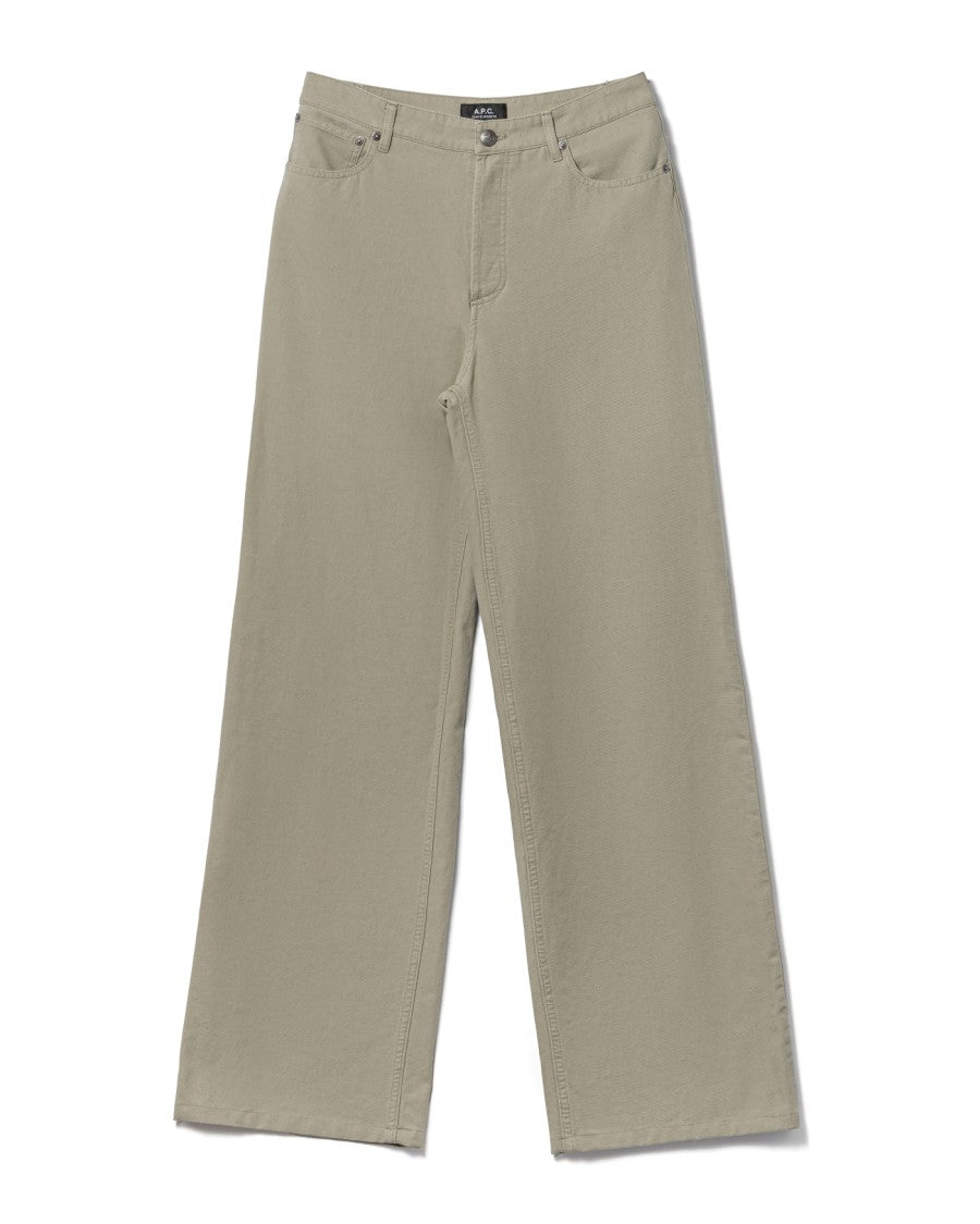 A.P.C. High-Rise Wide-Leg Jeans With 70S Style Cut