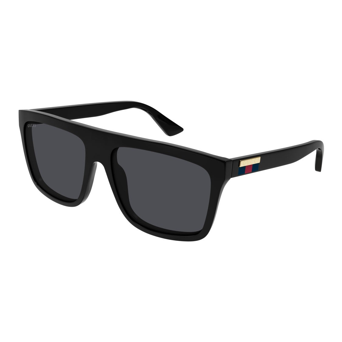 Gucci Gg0748s Bold Rectangular Frame Sunglasses