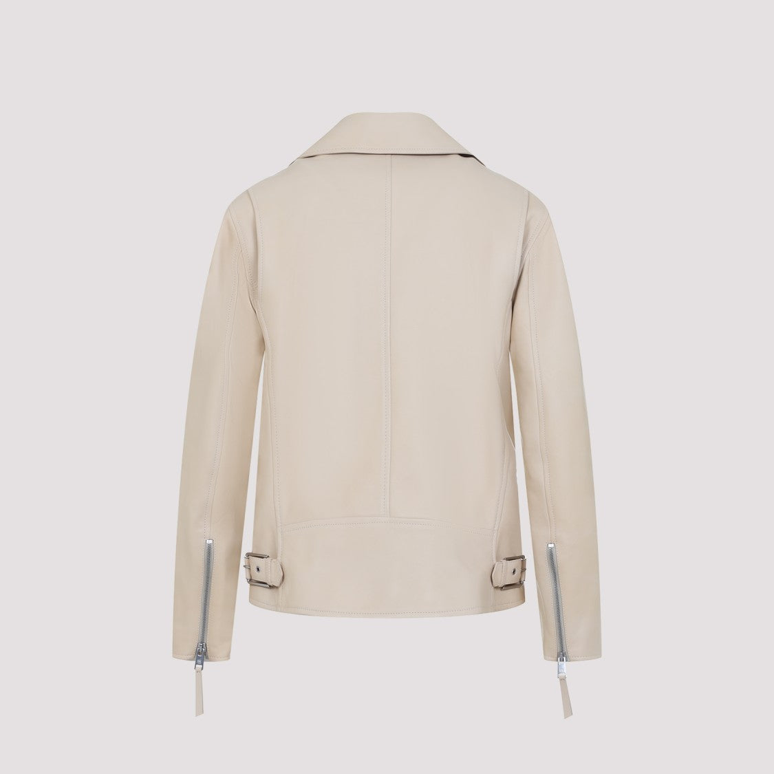 Polo Ralph Lauren Asymmetrical Front Zipper Leather Biker Jacket