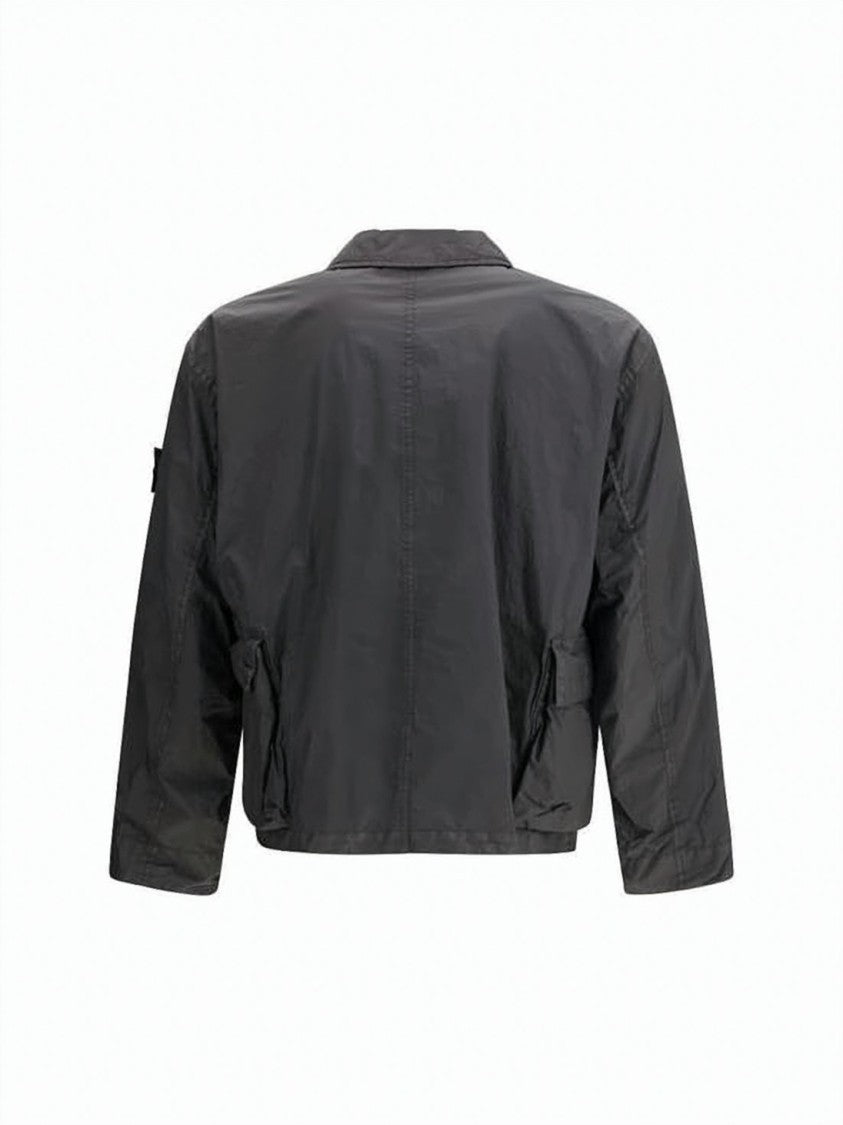 Stone Island Cropped Boxy Black Stone Island Jacket