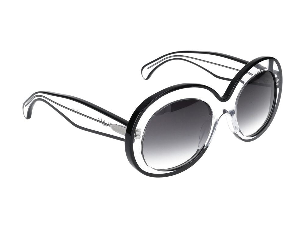 Azzedine Alaïa Sunglasses Azzedine Alaia Aa0063s 001 Crystal Crystal Grey 54/21/140