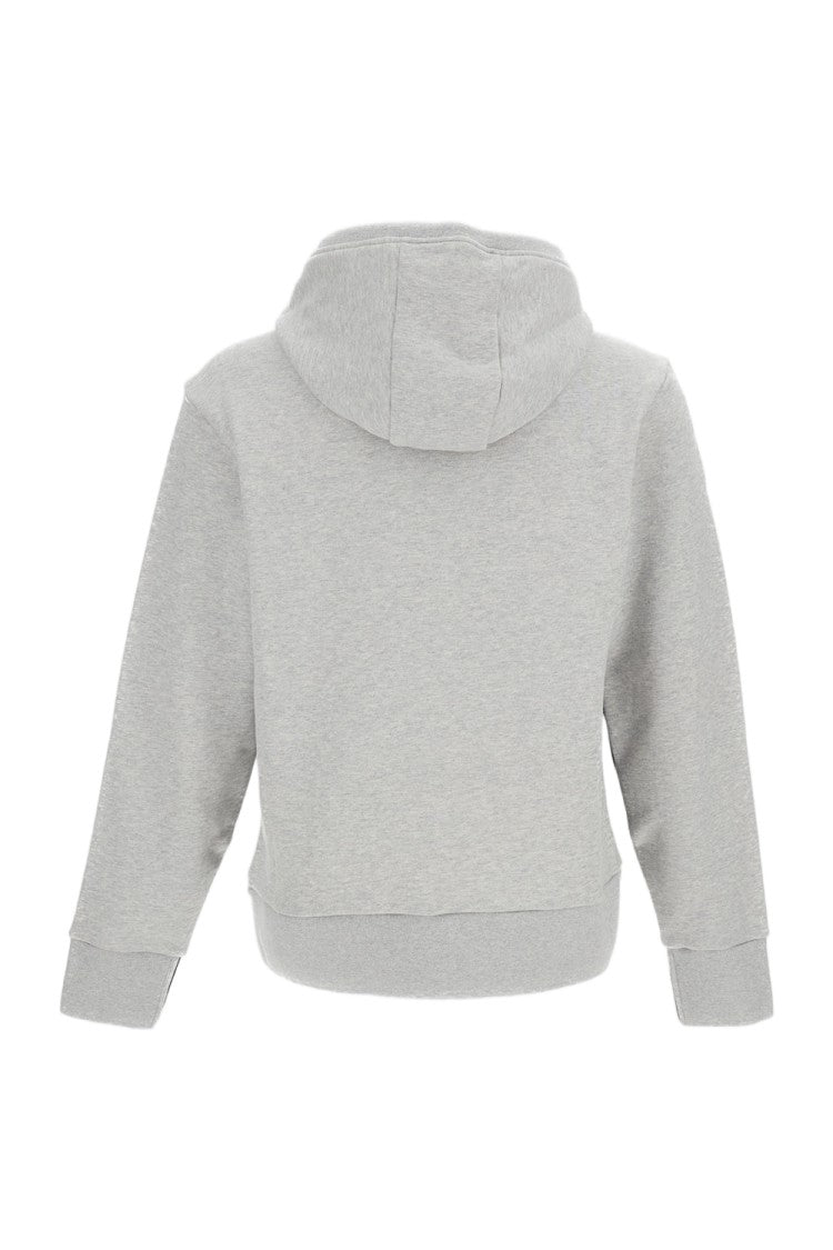 Thom Browne Grey Cotton 4-Bar Hoodie