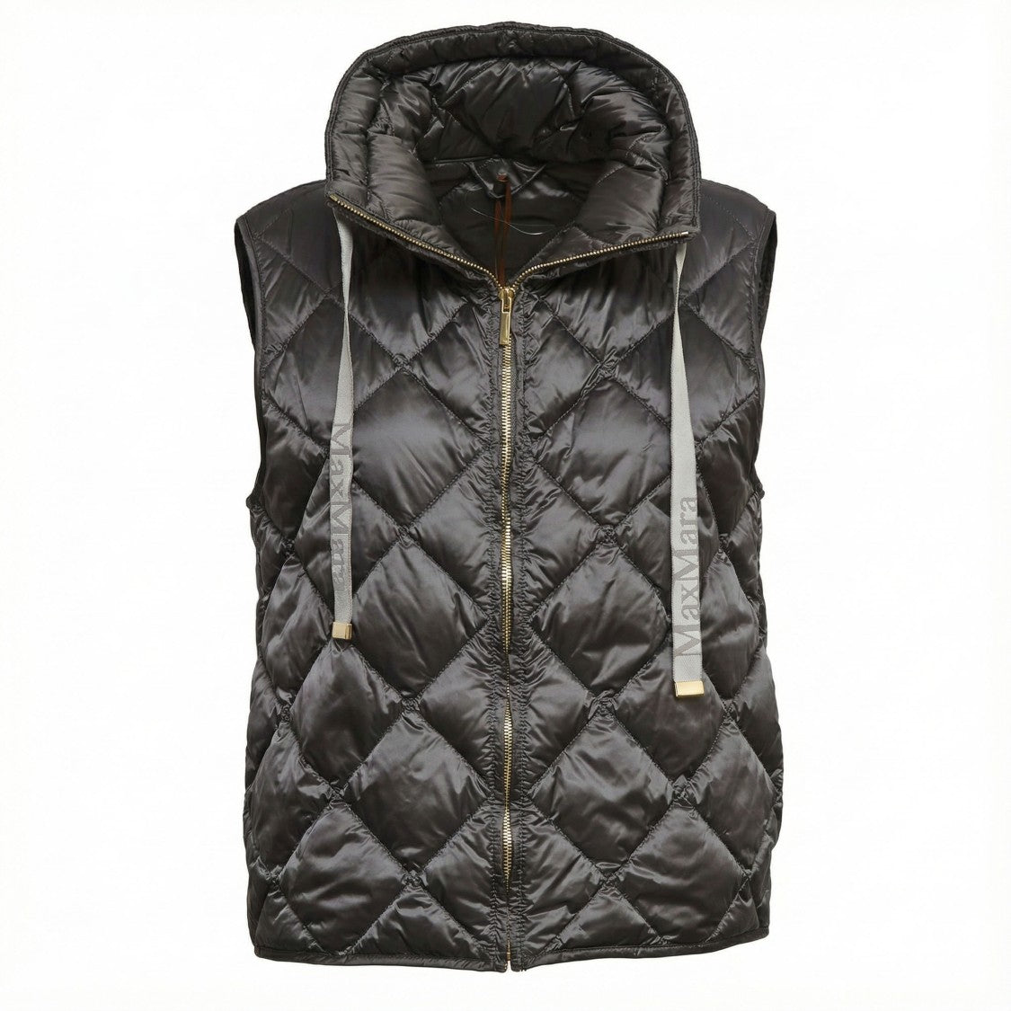 Max Mara Quilted Down Blend Vest