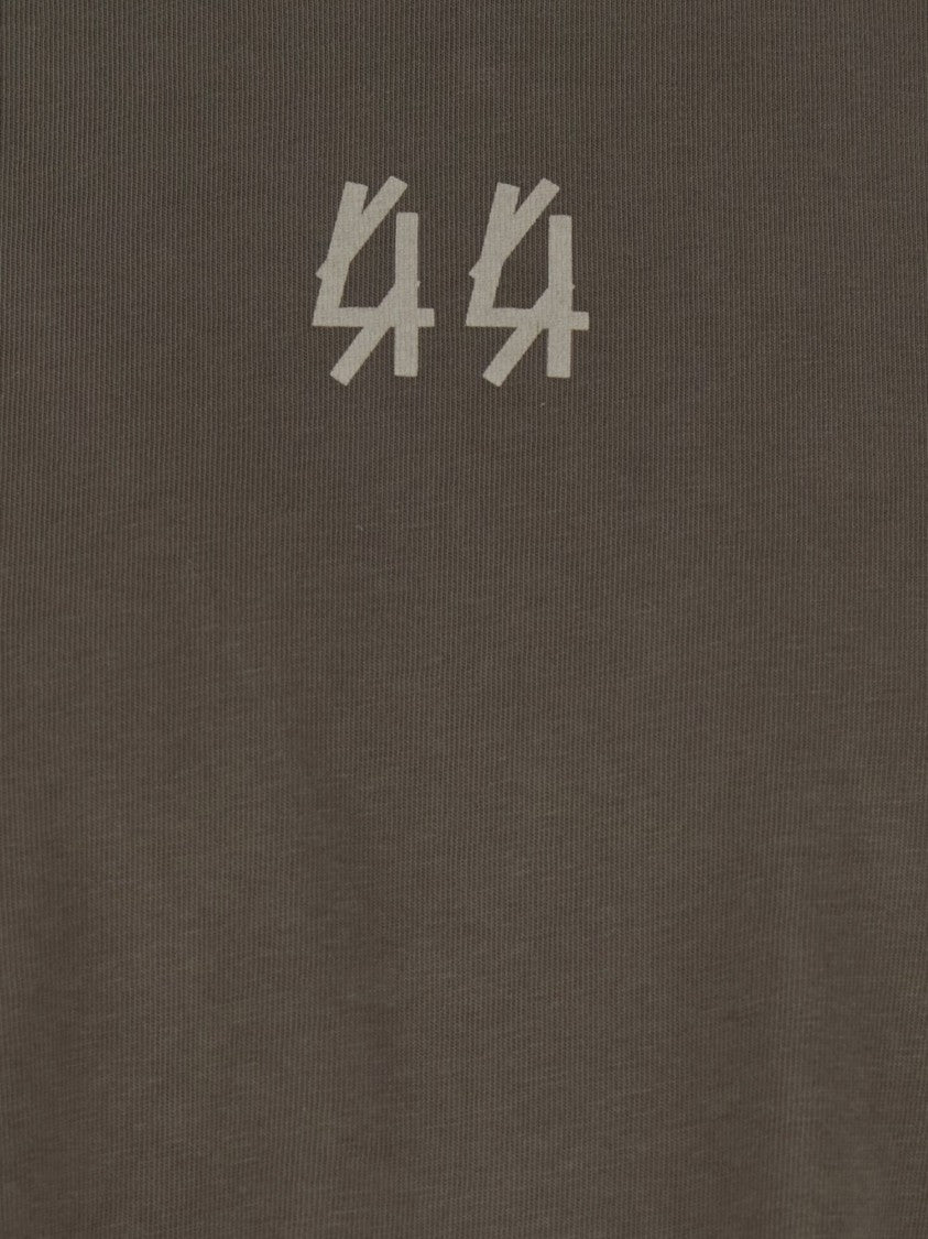 44 Label Group Muted Earthy Subtle Logo Back Printed T-Shirt