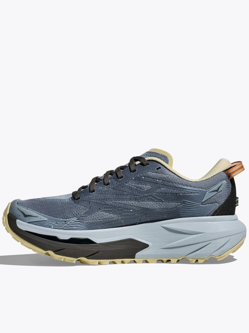 Hoka Streamlined Blue-Gray Athletic Sneakers