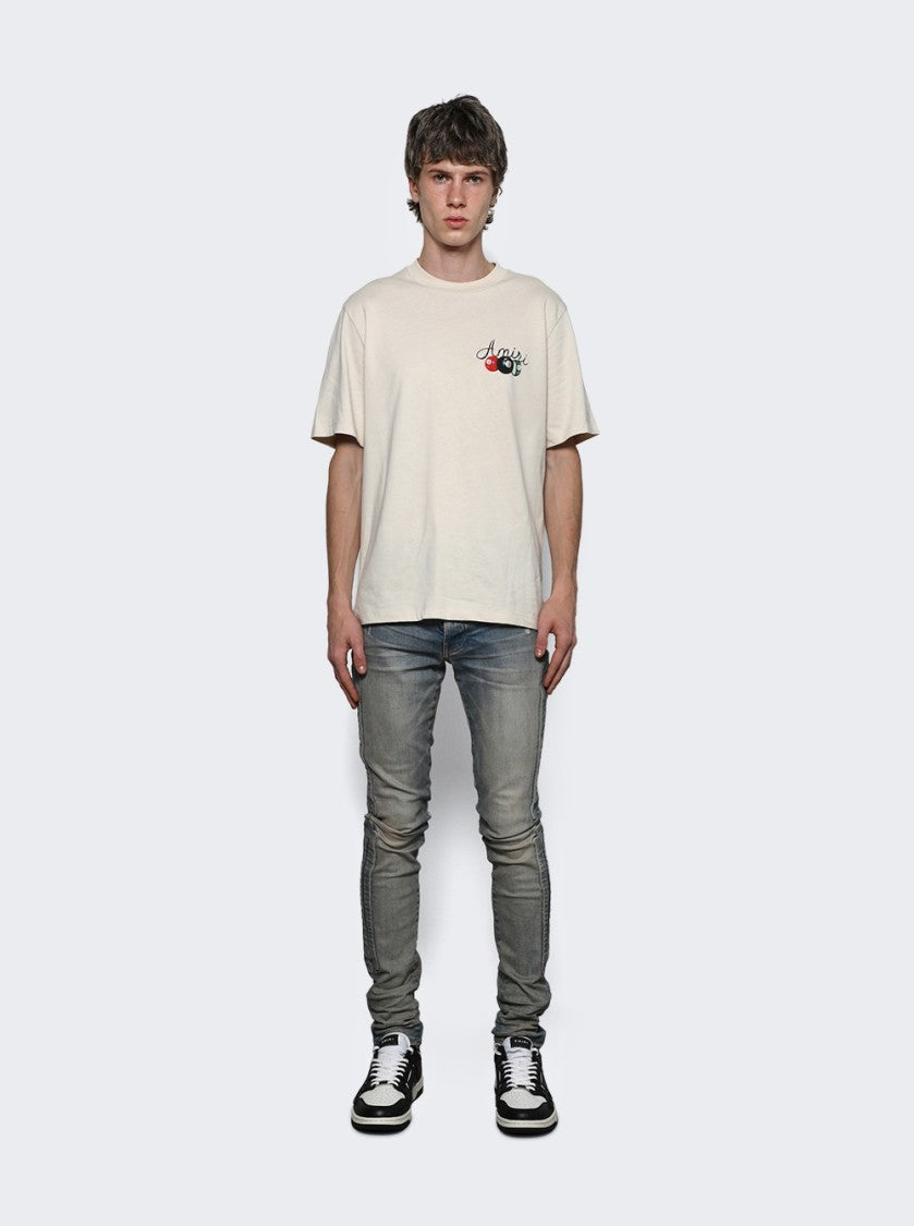 Amiri 3D Bones Skinny Jean Clay Indigo