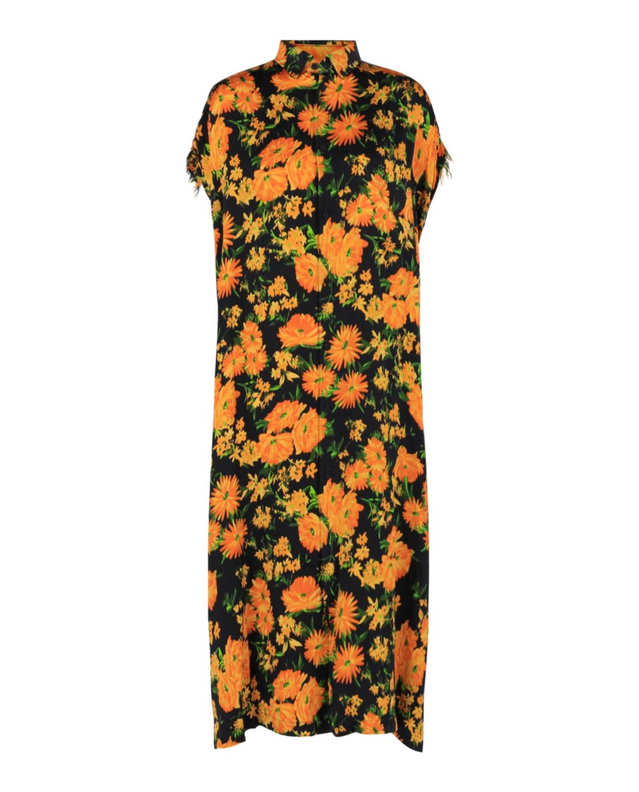 Balenciaga Rawcut Sleeveless Dress