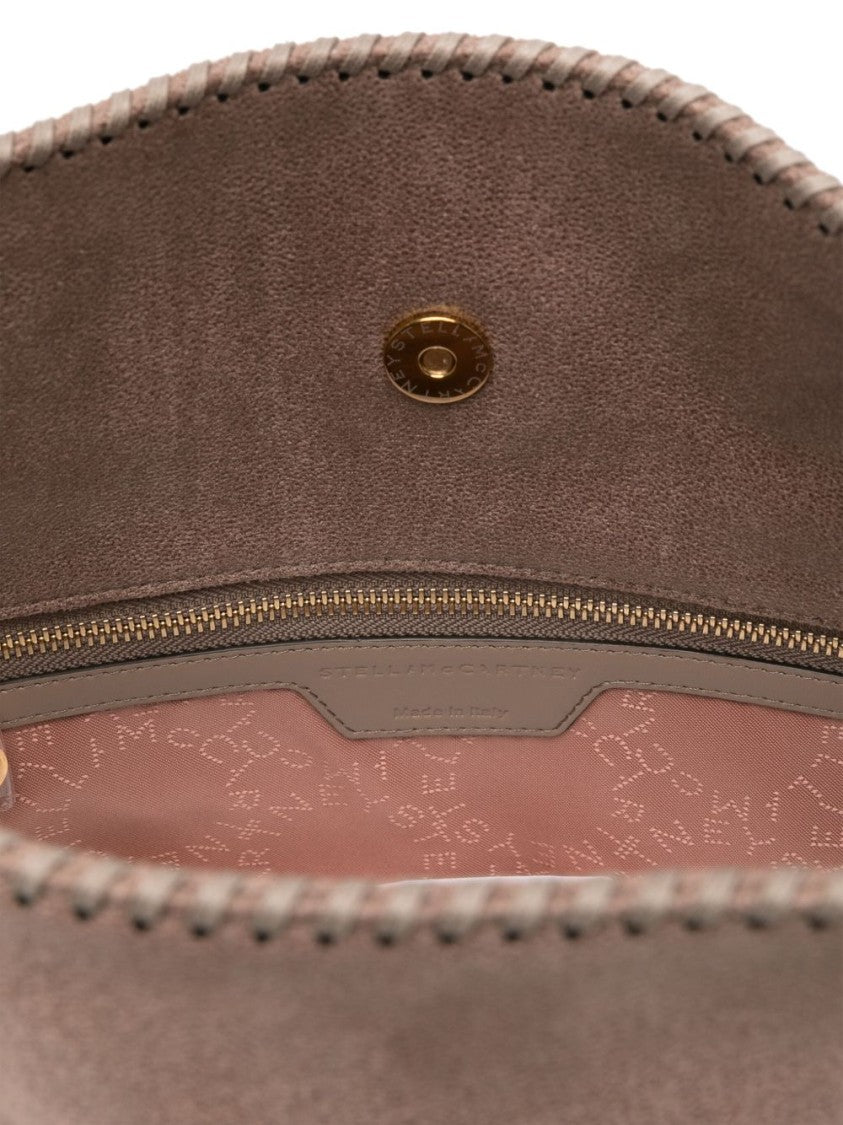 Stella Mccartney Foldable Top Shoulder Bag With Chain Handles