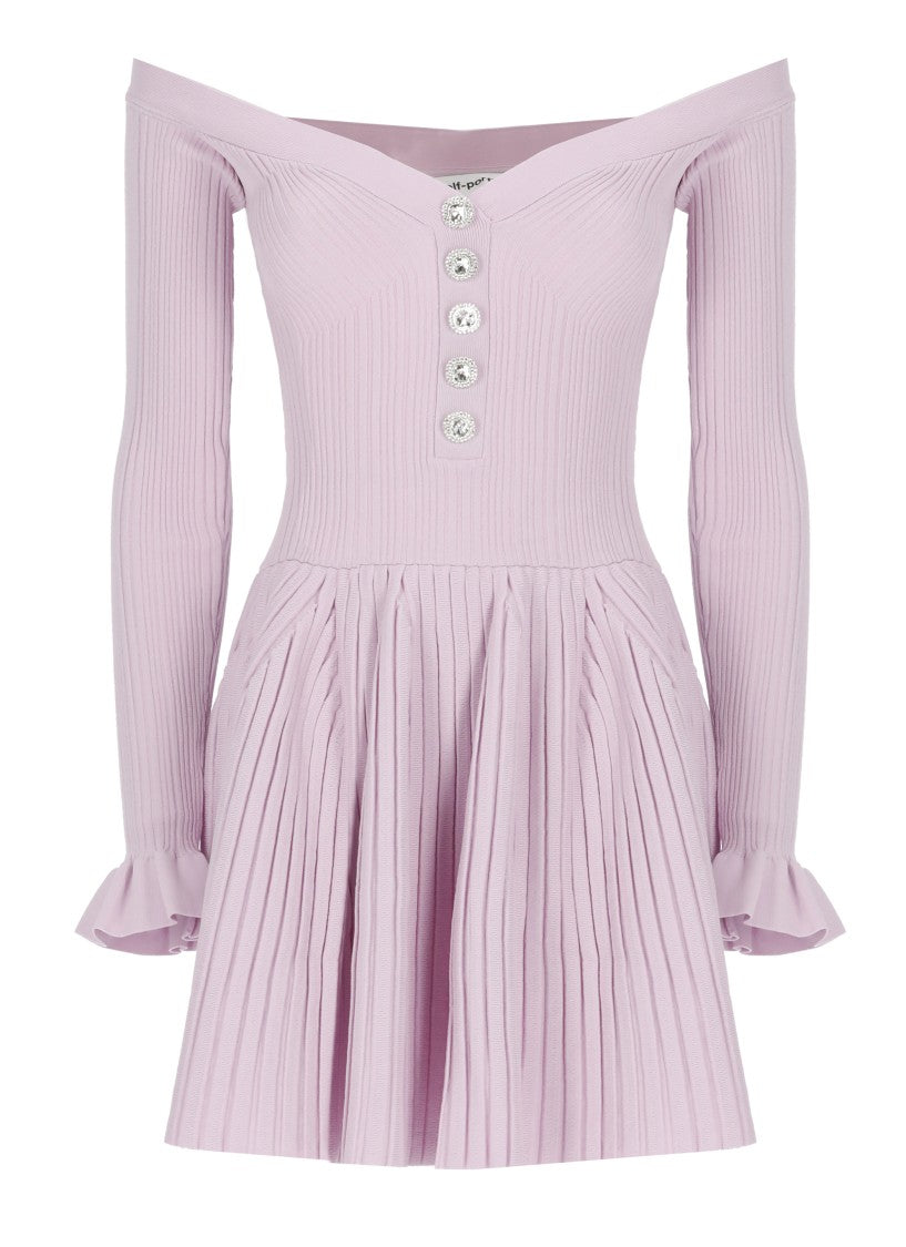 Self-Portrait Pink Self Portrait Dress