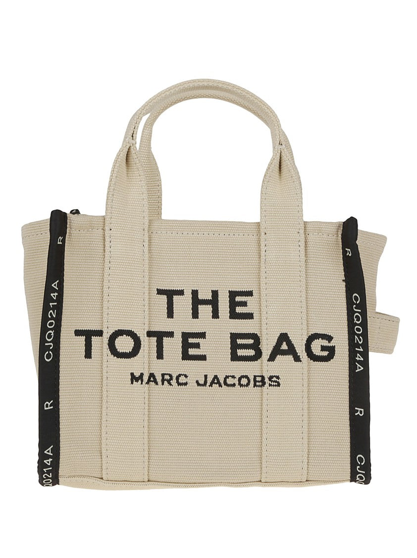 Marc Jacobs Cotton Canvas Small Tote With Adjustable Shoulder Strap