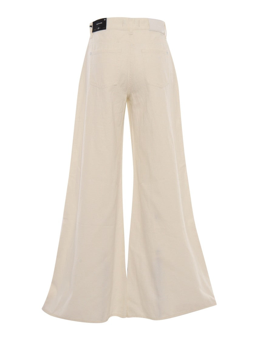 7 For All Mankind Willow Wide-Leg Jeans With High Waist