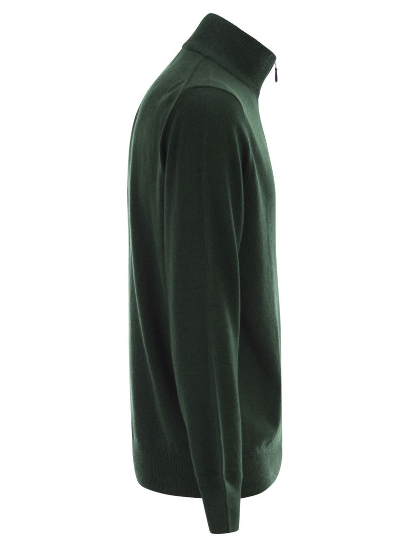 Polo Ralph Lauren Wool Pullover With Half Zip