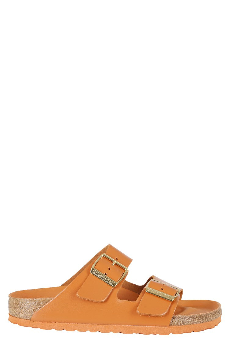 Birkenstock Kurkuma Arizona Hex Double-Strap Leather Sandals
