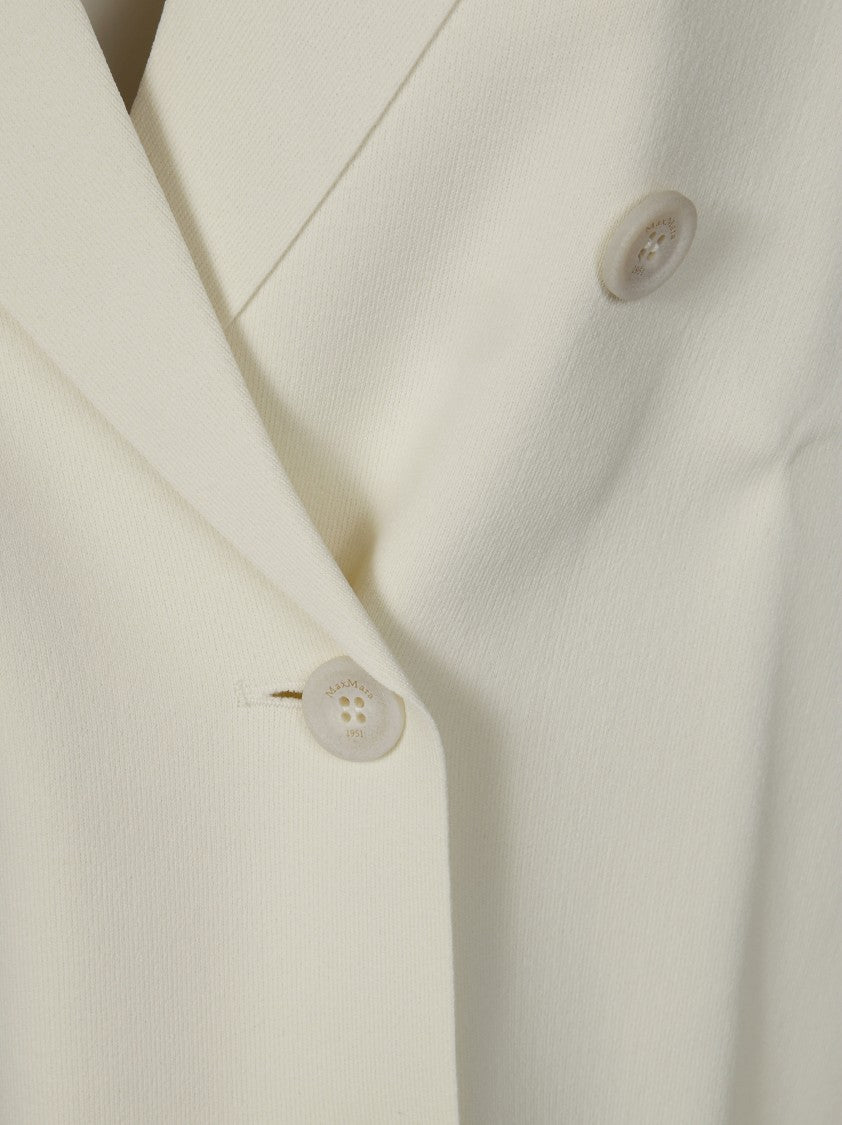 Max Mara Subdolo Double Breasted Knit Jacket