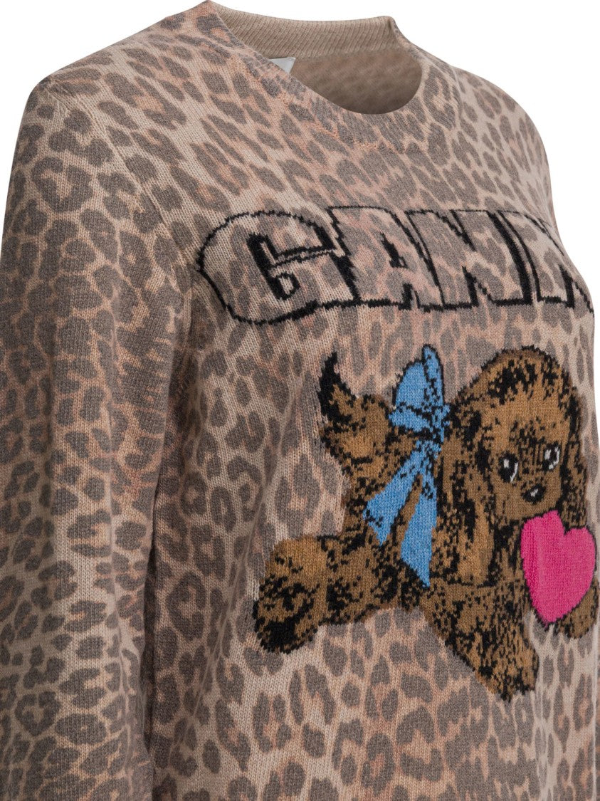 Ganni "Puppy" Wool Sweater