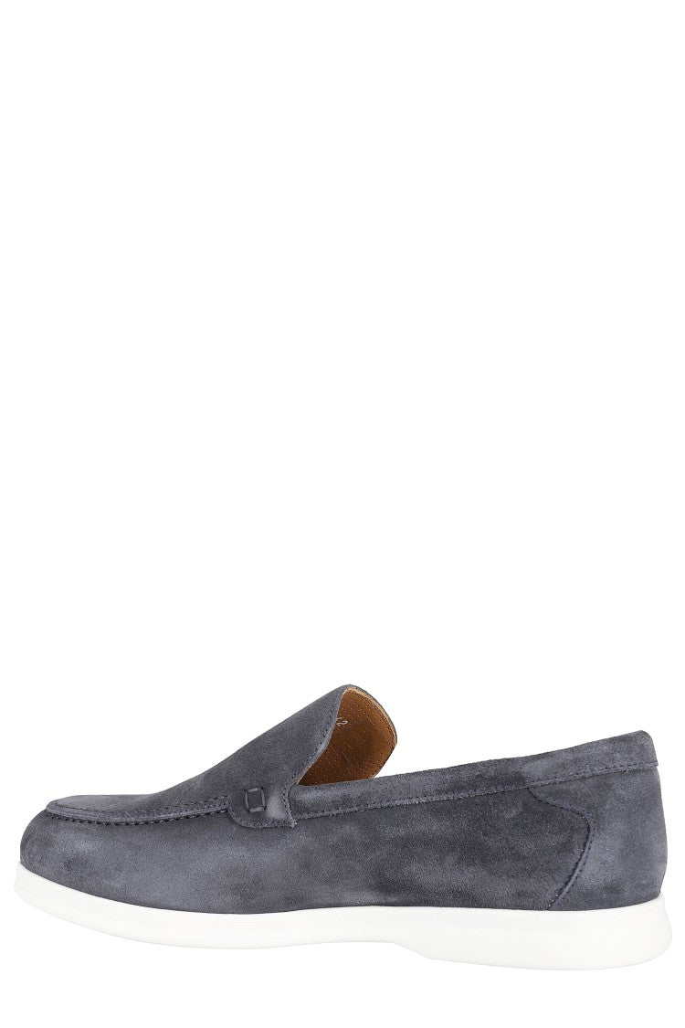 Doucal's Suede Loafer - Blue
