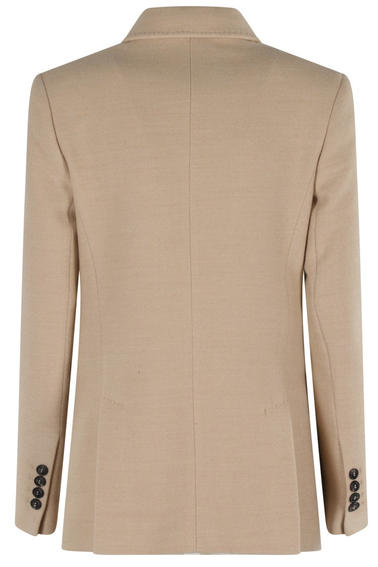 Eleventy Double-Breasted Wool Blazer With Classic Lapel