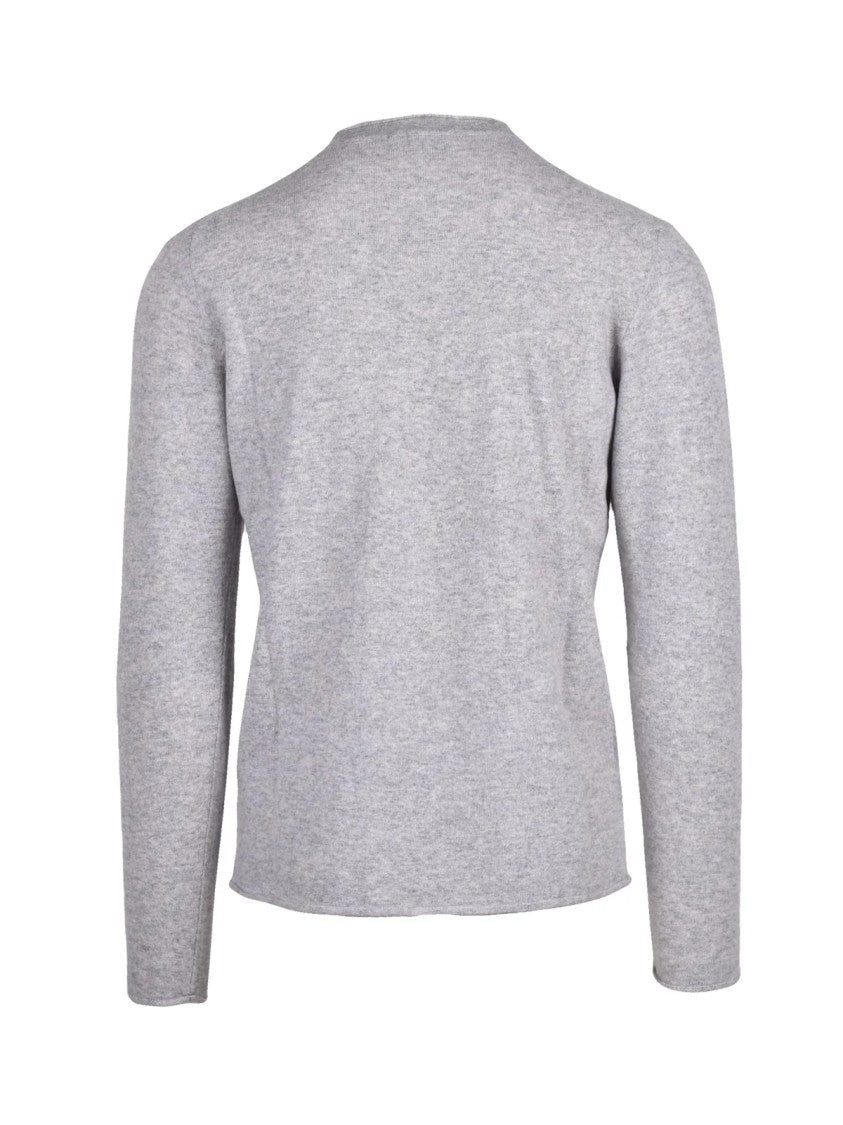 Wool & Co Crew Neck Pullover In Ultra-Soft Merino Wool And Cashmere Blend