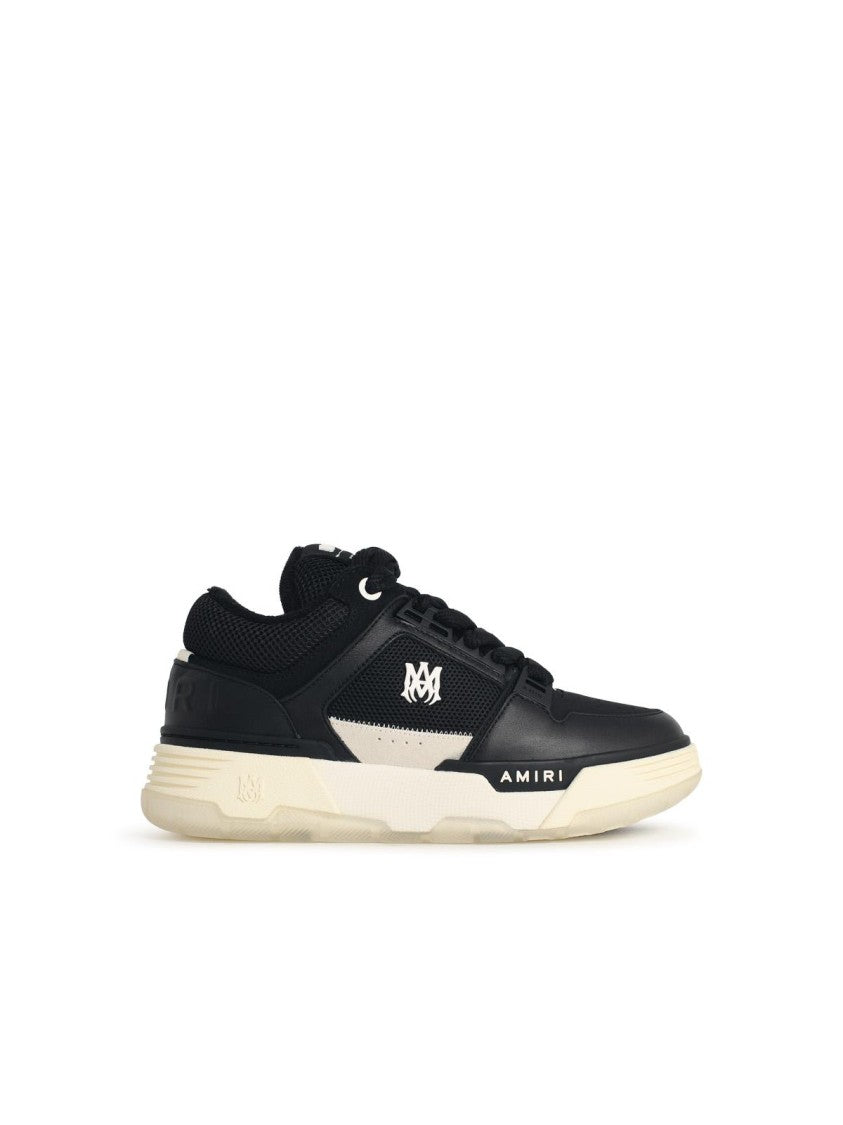 Amiri 'Ma-1' Black Leather Sneakers
