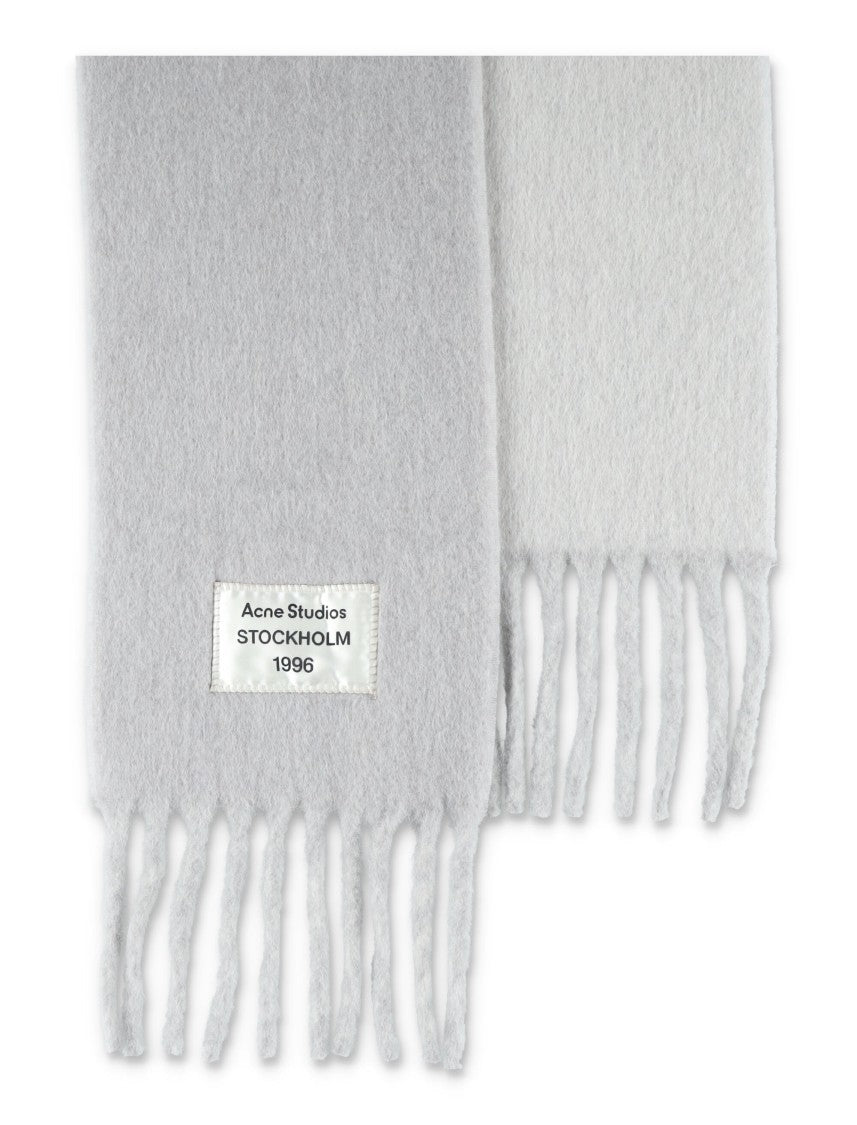 Acne Studios Wool Scarf With Fringes