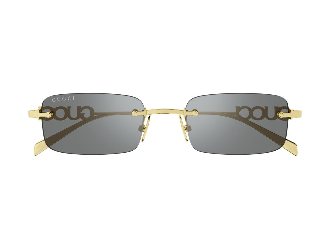 Gucci Gold Gg1808s Rimless Sunglasses