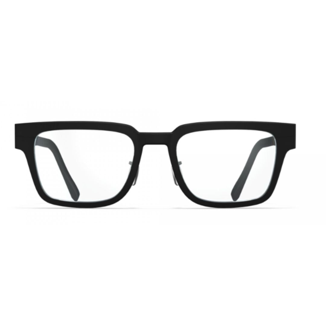 Blackfin Bf1088 Mayfair Bold Rectangular Beta-Titanium Eyeglasses With Adjustable Nose Pads