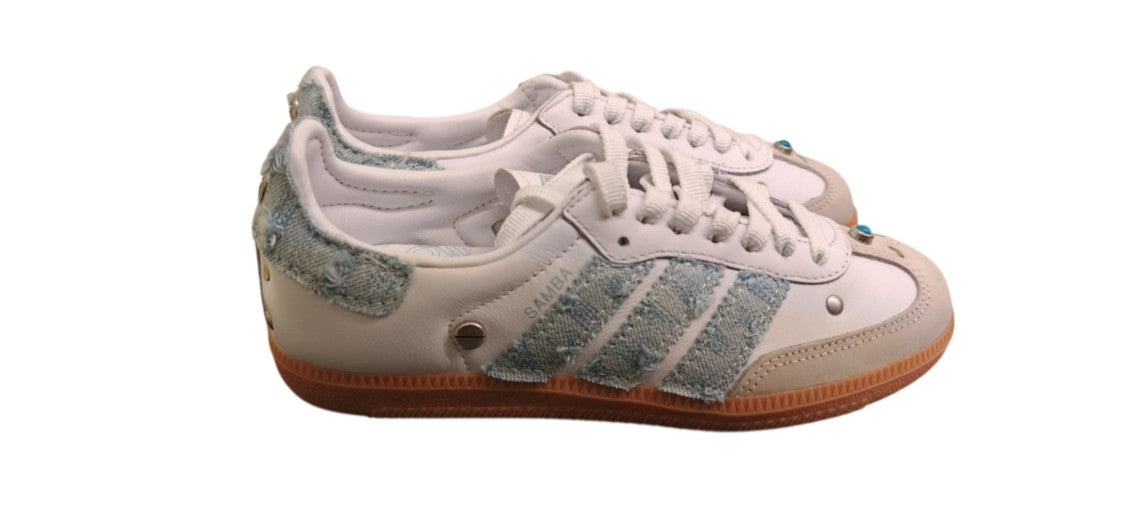 Adidas Lace-Up Sneakers With Textured Stripes