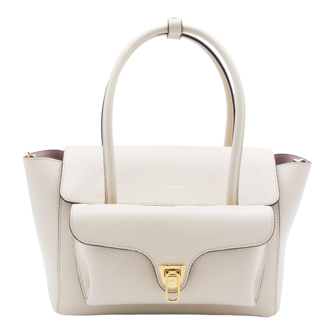 Coccinelle Structured Handbag With Flap Closure