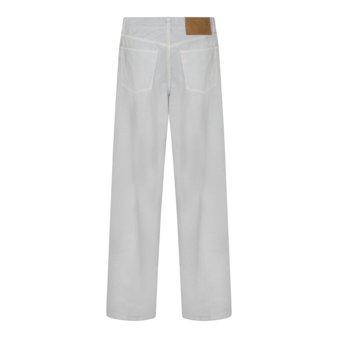 Haikure Straight-Leg High-Waist Jeans With Five-Pocket Design